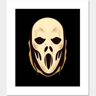Ghostface Scream mask Posters and Art